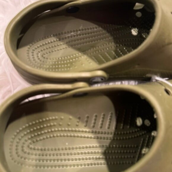 CROCS Womens 10-11 Mens 8-9 Army Green - Picture 6 of 8